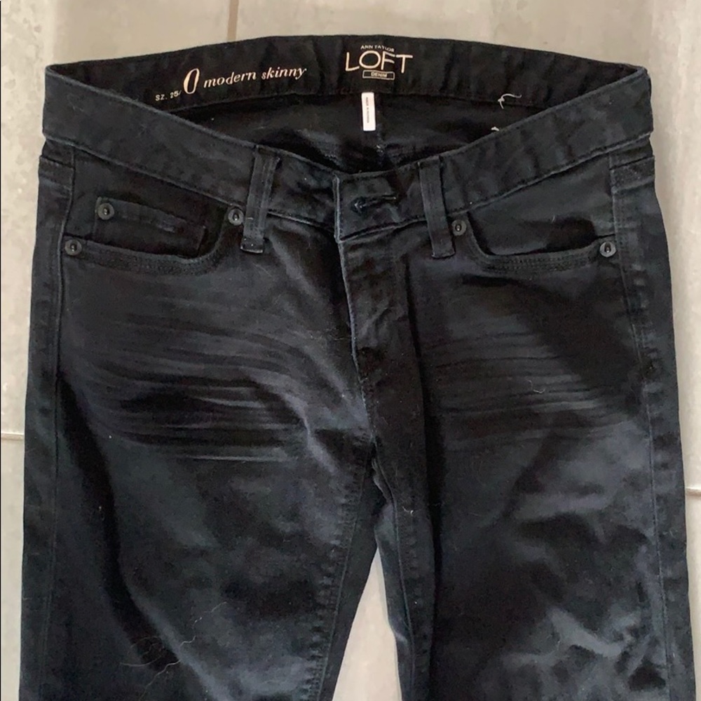 Black loft pants